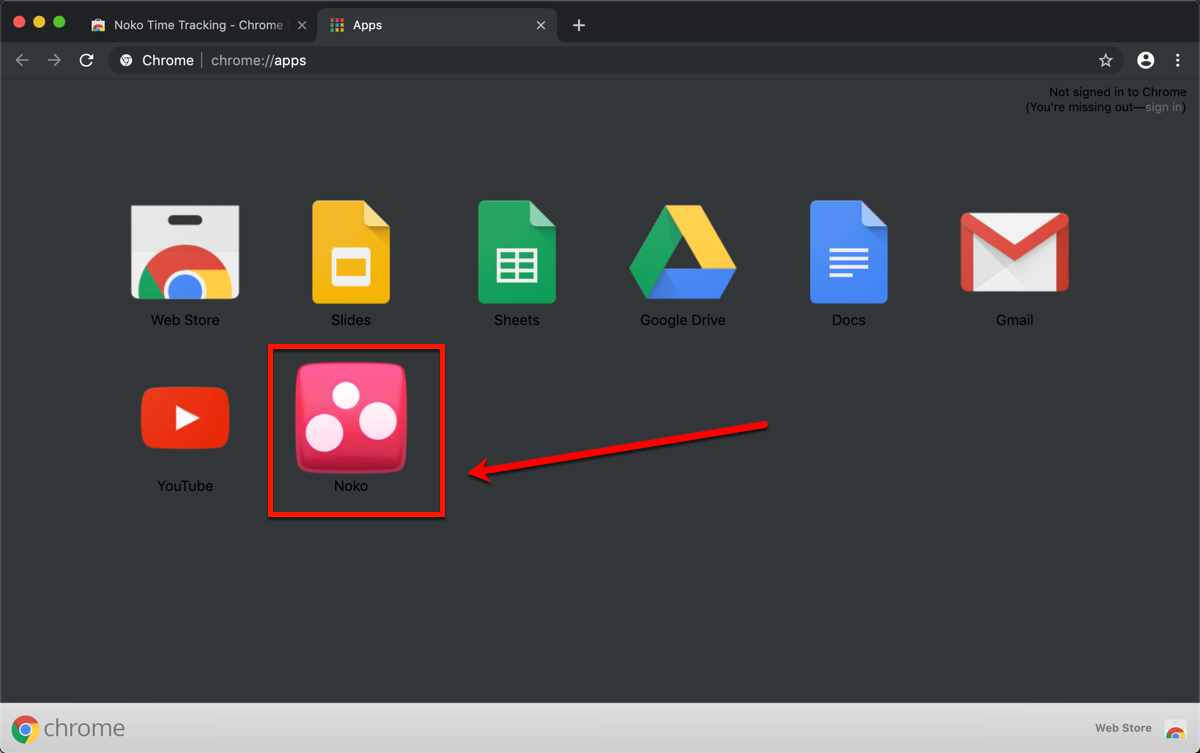 1200x753 Installing The Noko Chrome App