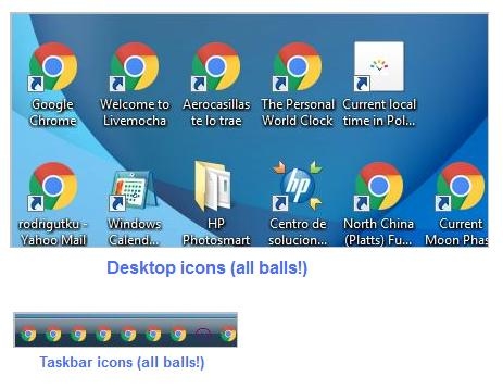 463x358 Chrome Desktop Icons