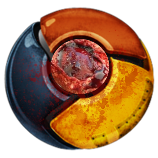 512x512 Bloody Chrome Icon Icon