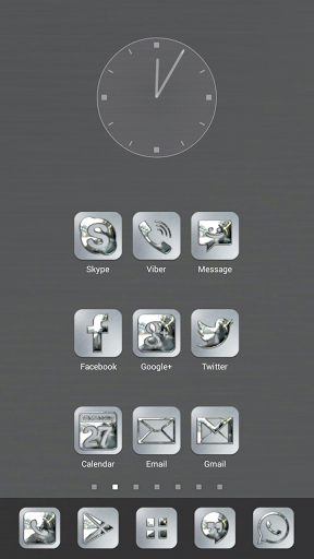 288x512 Silver Chrome Icon Pack Apk Apk Tools