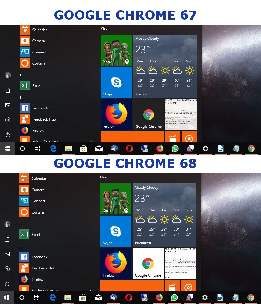 google chrome app icons missing