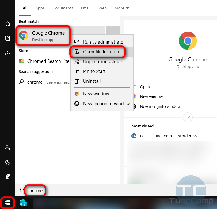 How To Add A Shortcut To Google Chrome To Windows Desktop 708x682 How To Add A Shortcut To Google Chrome To Windows Desktop