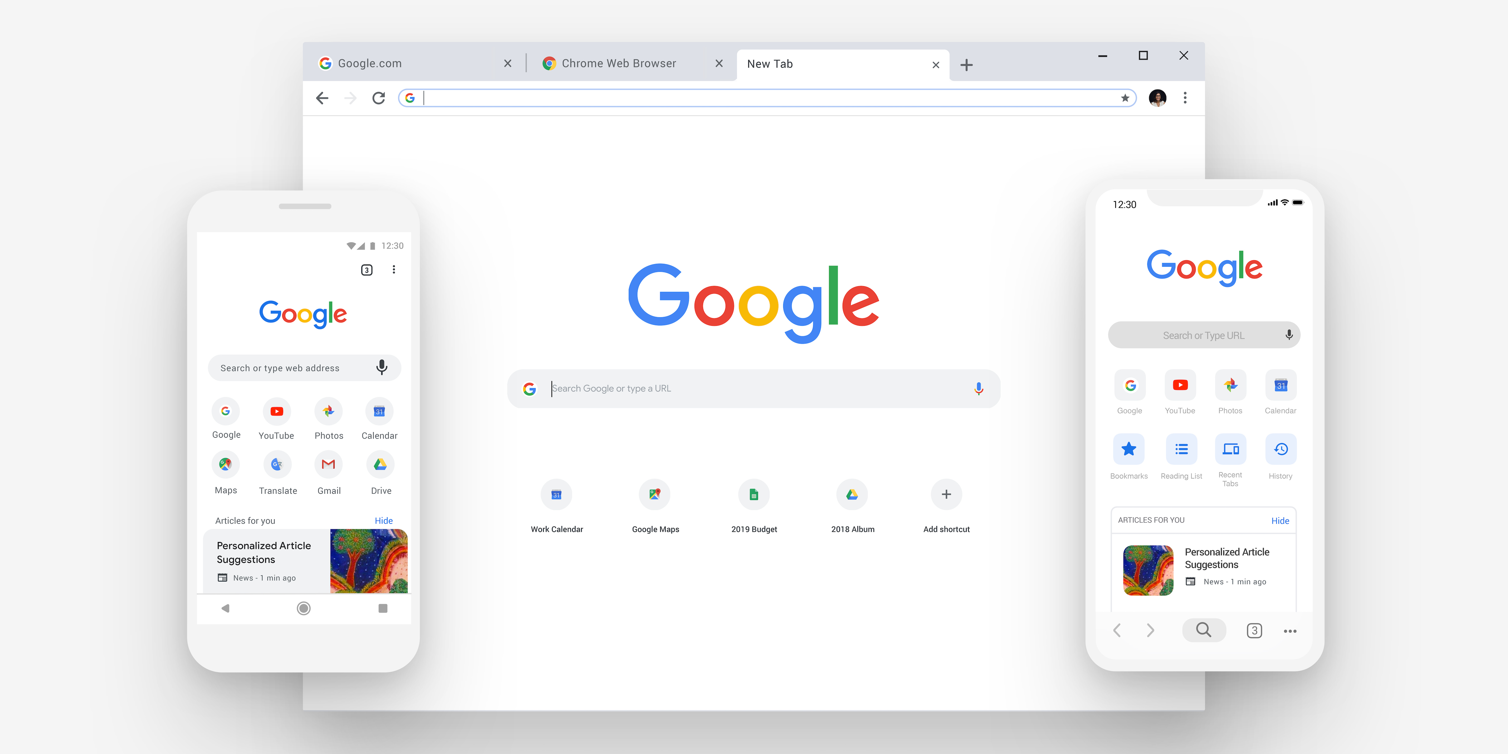5000x2500 Google Marks Chrome's Birthday W Material Theme, Smarter