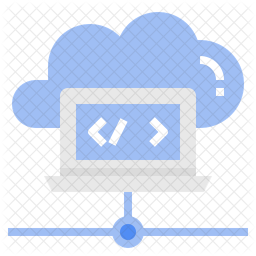 Cloud Platform Icon Of Flat Style 512x512 Cloud Platform Icon Of Flat Style