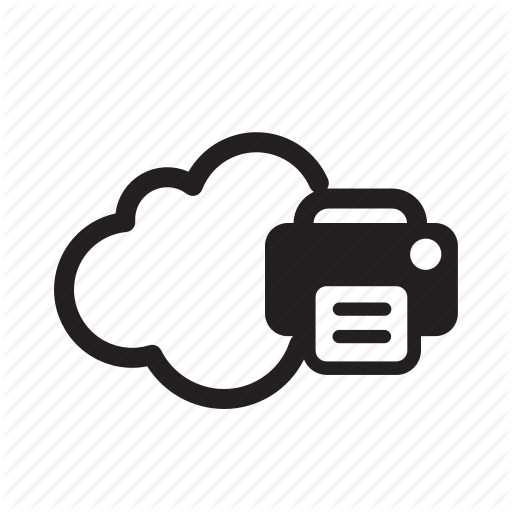 Cloud, Cloud Print, Network Print, Network Printer, Print, Printer 512x512 Cloud, Cloud Print, Network Print, Network Printer, Print, Printer