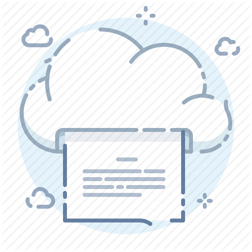 Cloud, Online, Page, Print Icon 512x512 Cloud, Online, Page, Print Icon