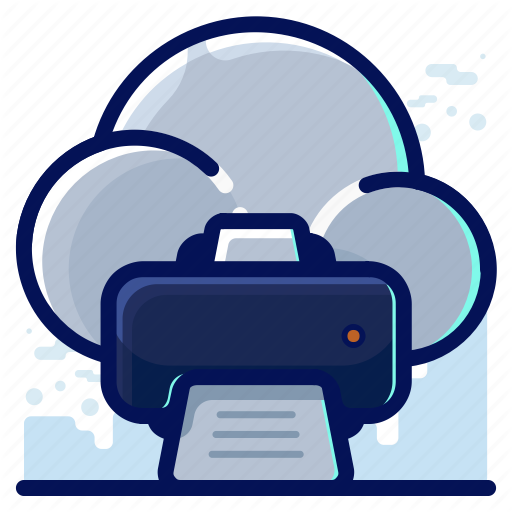 Cloud, Print, Printing Icon 512x512 Cloud, Print, Printing Icon