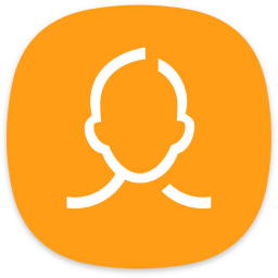 256x256 Contacts Icon Of Flat Style