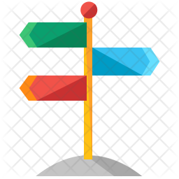 Directions Icon Of Flat Style 256x256 Directions Icon Of Flat Style