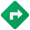 Directions Icon 128x128 Directions Icon