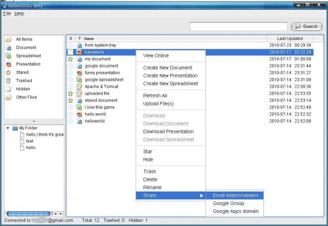 640x441 Manage Google Docs From The Desktop, With Igosyncdocs
