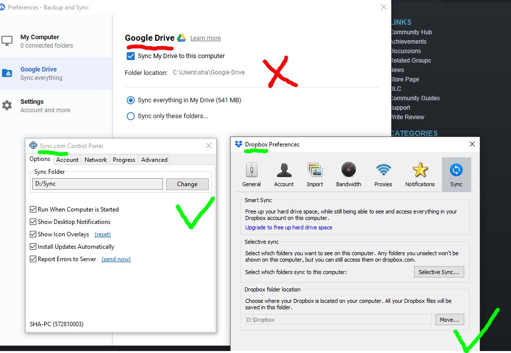 1028x711 How To Move Google Drive Sync Folder Fro C To D