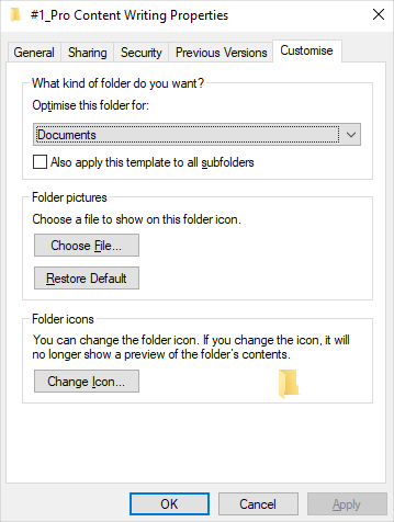 359x476 How To Change Folder, And Drive Icon In Windows Webnots