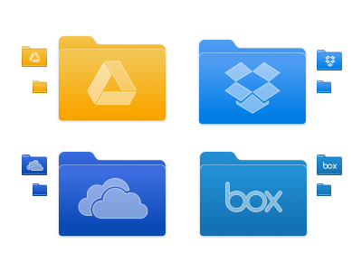Cloud Services Folder Icons 400x300 Cloud Services Folder Icons