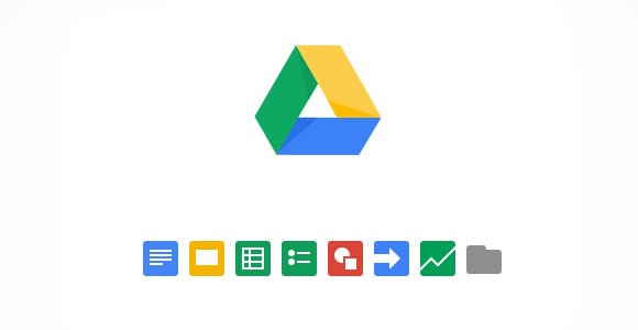 580x300 Google Drive Icons