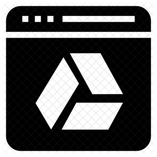 512x512 Google Drive Icon Of Glyph Style