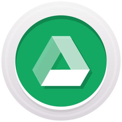 512x512 Google, Drive Icon Free Of Round High Quality Social Media