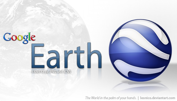 570x328 Google Earth Icon