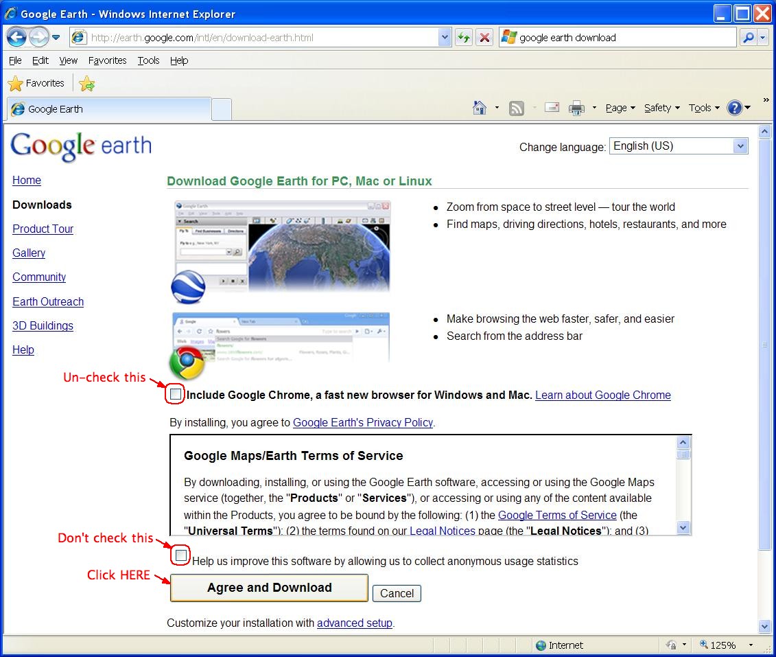 Install Google Earth 1131x957 Install Google Earth