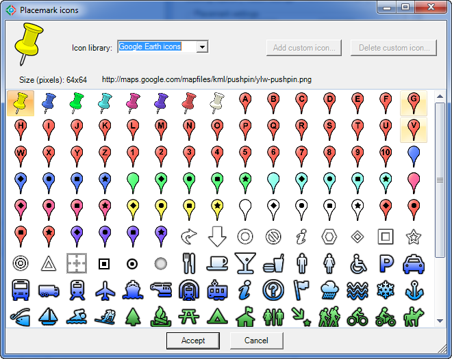 Placemark Icons 660x525 Placemark Icons