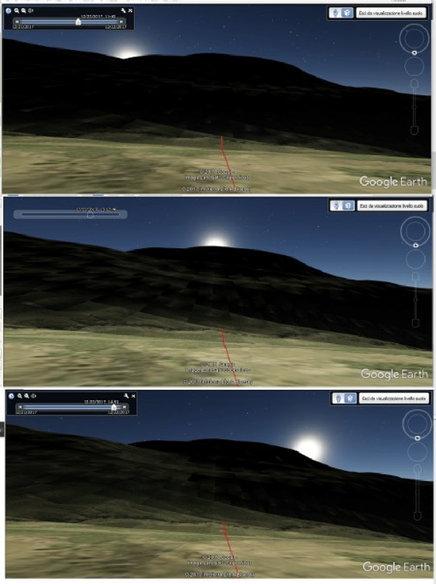 Thanks To Google Earth, Using The Tool Corresponding To The Sun 850x1138 Thanks To Google Earth, Using The Tool Corresponding To The Sun