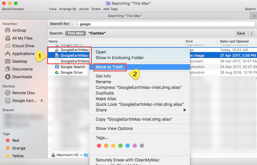 862x555 Remove Google Earth With Ease From Your Mac
