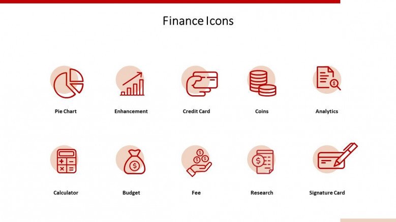 779x438 Finance Icons Free Template
