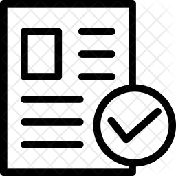 256x256 Form Icon Of Line Style