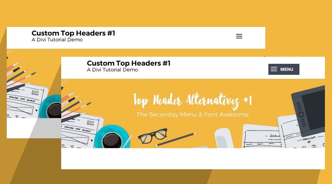 1080x600 Turn Your Mobile Menu Hamburger Icon Into A Menu Button With Text