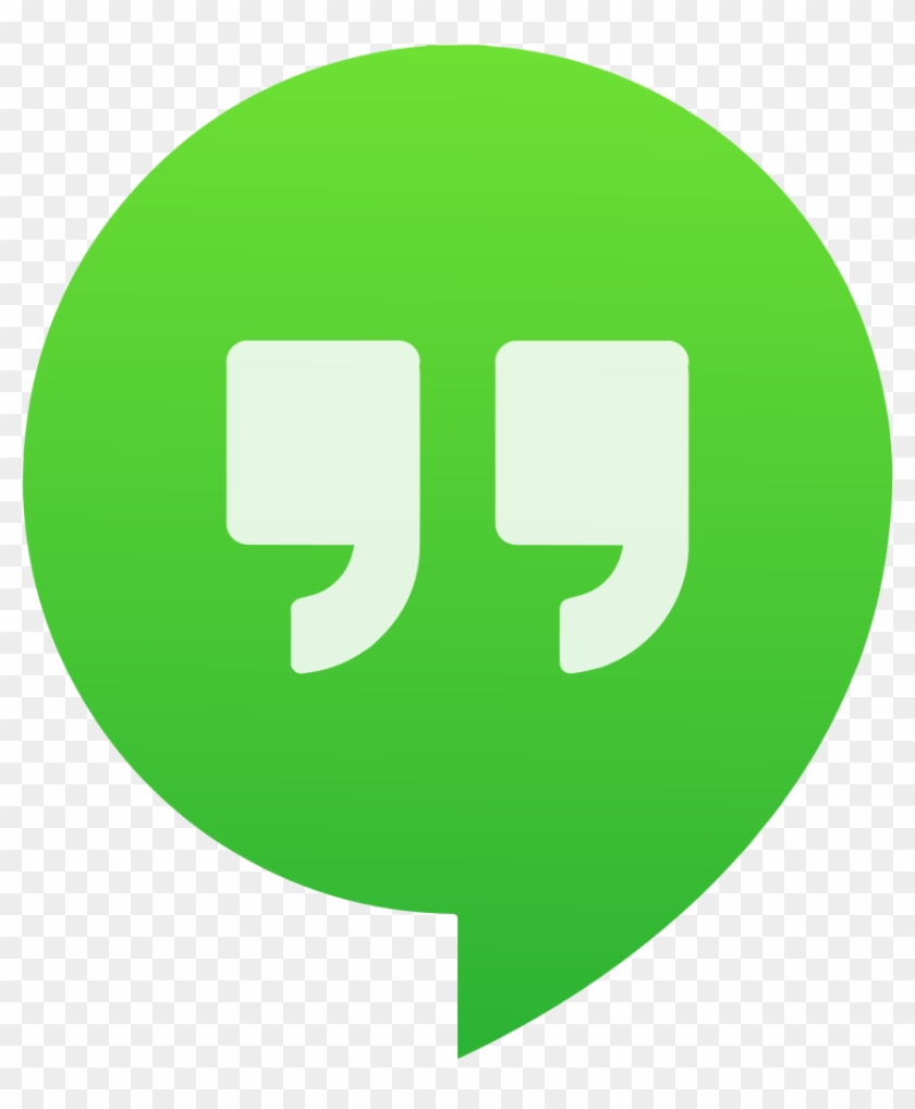 840x1018 Google Hangouts Icon Png