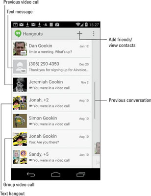 308x400 Text Chatting With The Hangouts App On Your Android Phone