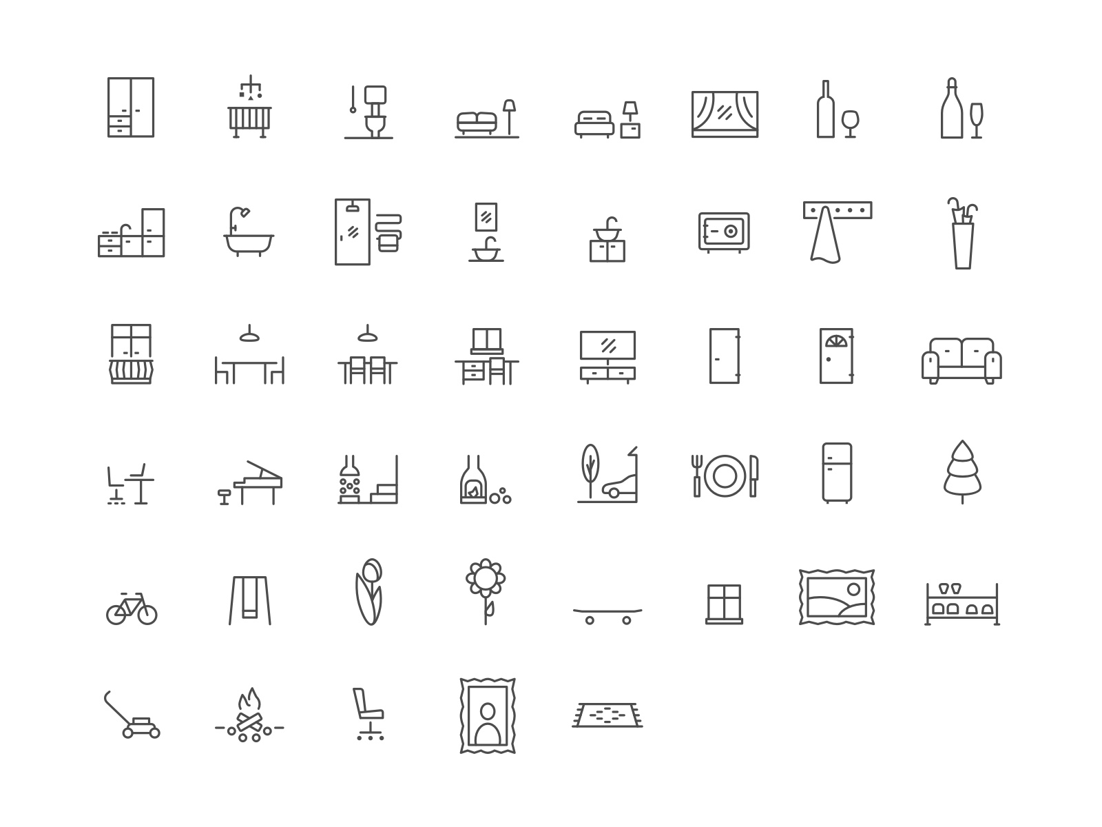 1600x1200 Home Icons