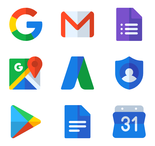 600x564 Google Icon Packs
