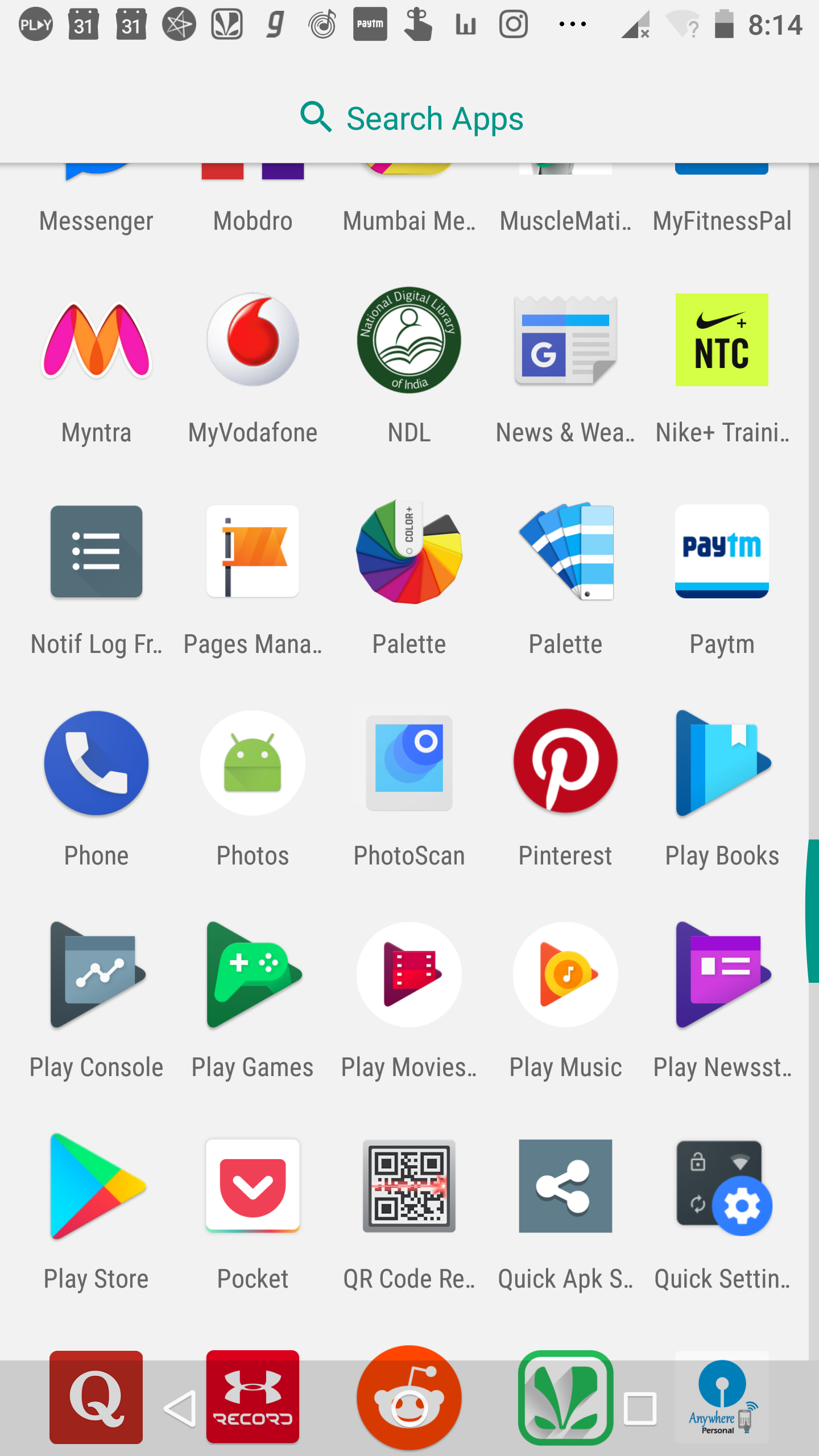 1440x2560 Google Photos App Icon Showing Default Android Icon After Android
