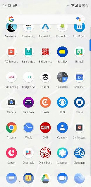 311x640 App Icons Different From Pixel Xl