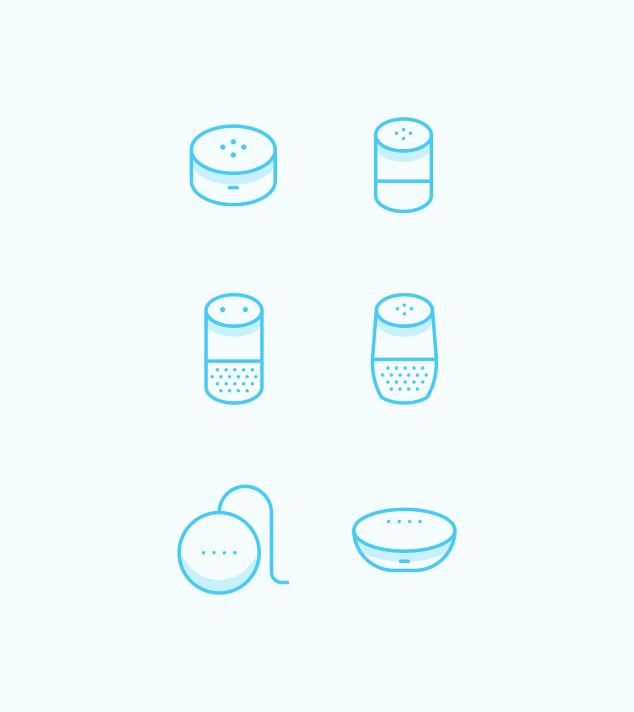 1280x1436 Alexa And Google Home Free Icons Download