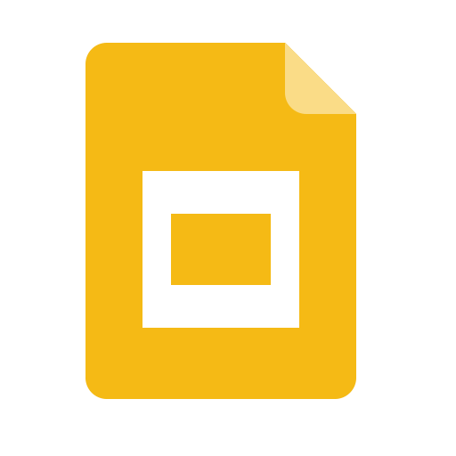 512x512 File, Google, Presentation, Service, Show, Slide Icon