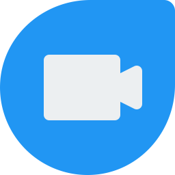 256x256 Google Duo Logo Icon Of Flat Style