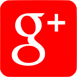 256x256 Red Google Plus Icon