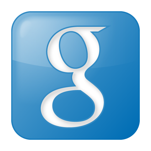 512x512 Blue, Box, Google, Social Icon