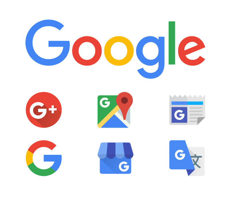 800x687 Google Icon Vector