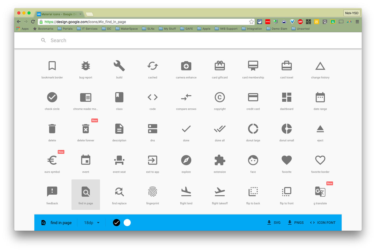 1478x989 Google Material Icons Library Tech Teach