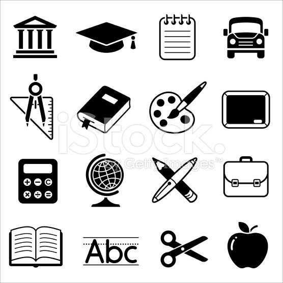 556x556 University Icon Set