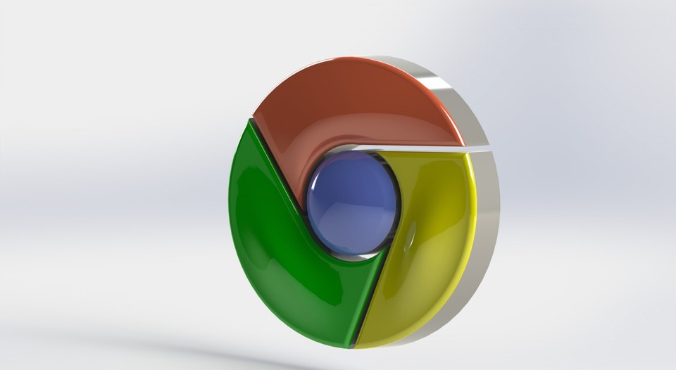 960x526 Google Chrome Icon Cad Model Library Grabcad