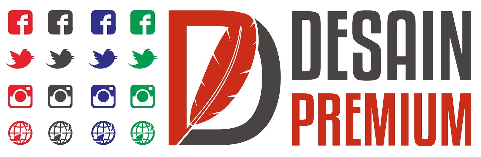 1600x525 Download Icon Logo Sosmed Format Cdr