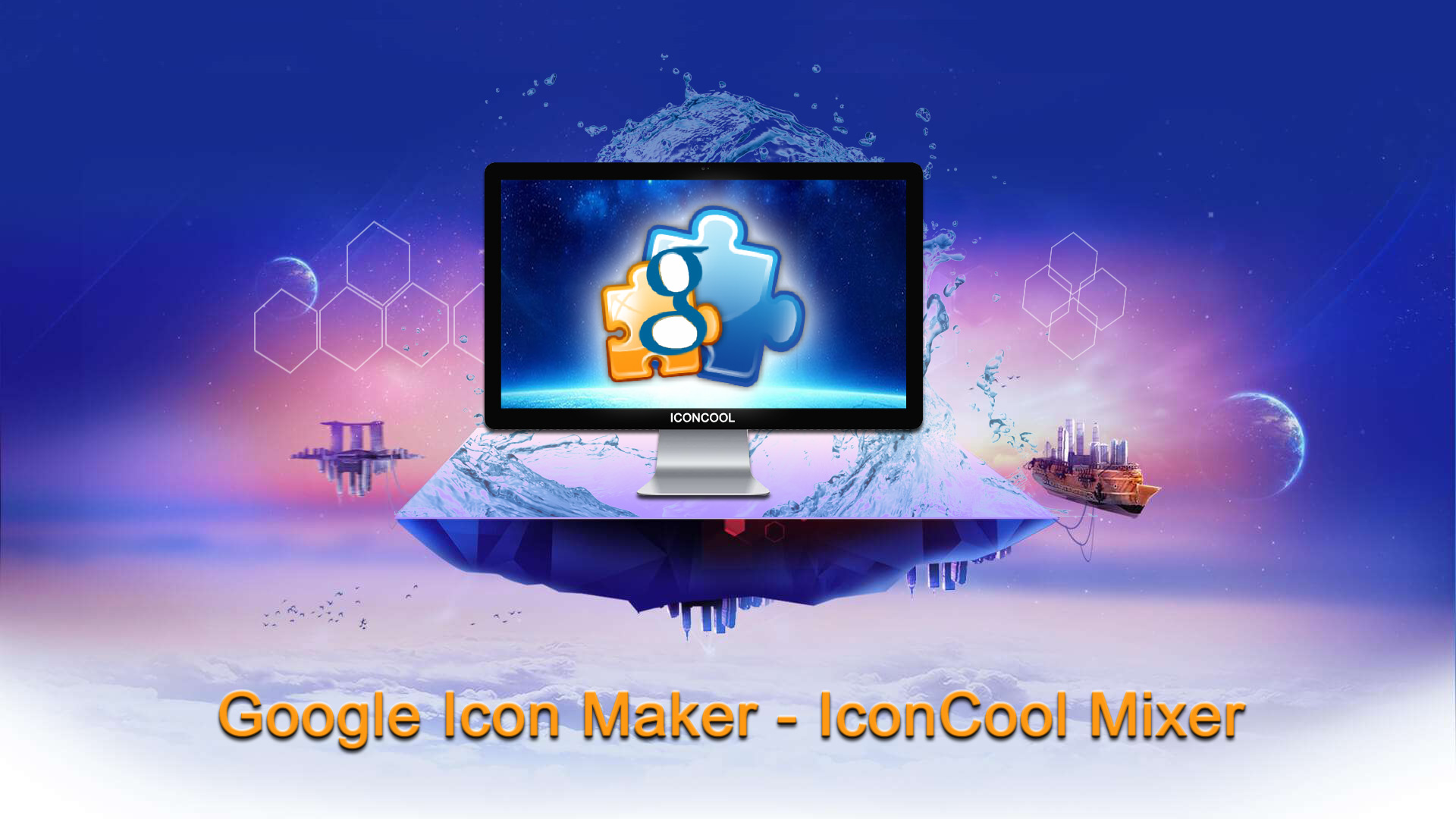 1920x1080 Google Icon Maker