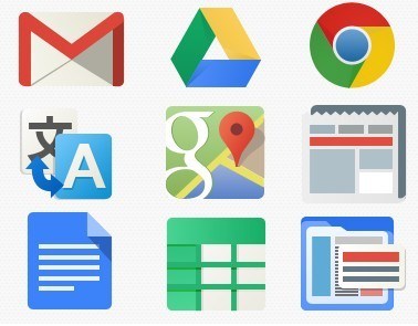 Free Google Application Icon Set 378x295 Free Google Application Icon Set