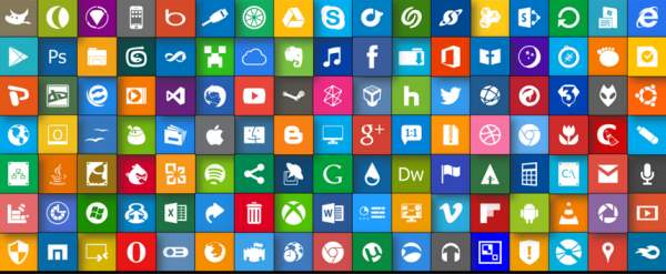 Flat Icon Sets 600x247 Flat Icon Sets