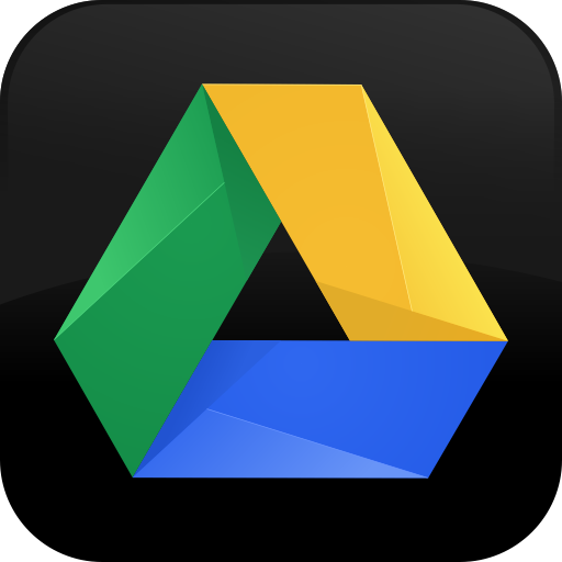 512x512 Google Drive Size Icon