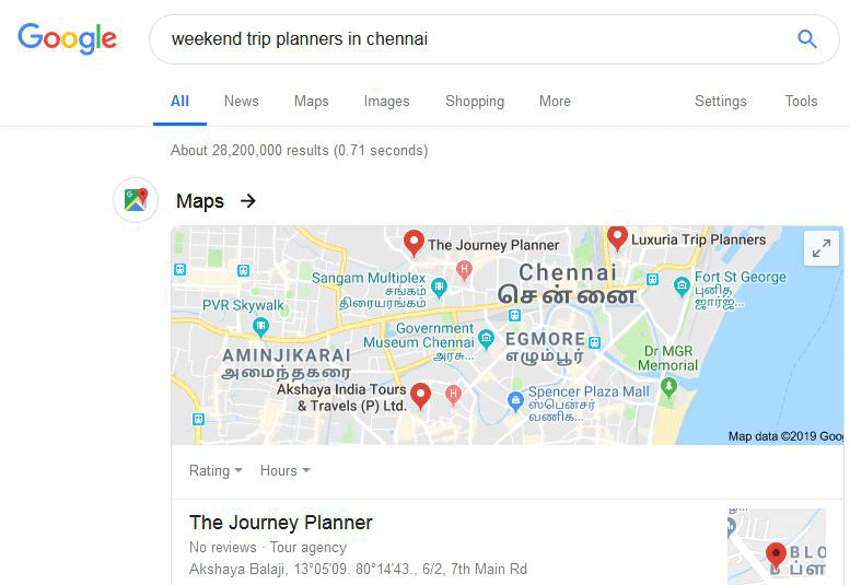 777x535 Google Testing More Icons In Search For Maps, Images, Videos Top